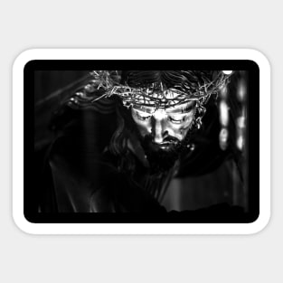 Jesus on the Cross Sticker